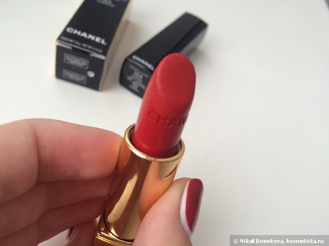 Идеальный красный Chanel Rouge Allure Luminous Intense Lip Colour №104 Passion