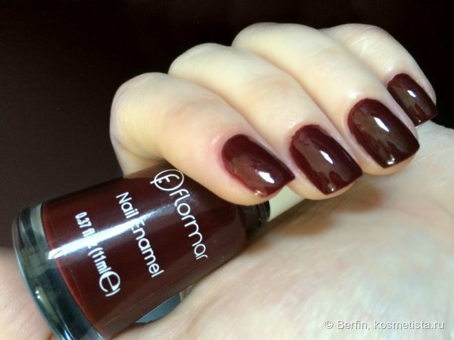 Flormar Nail Enamel Blackstar Red #352