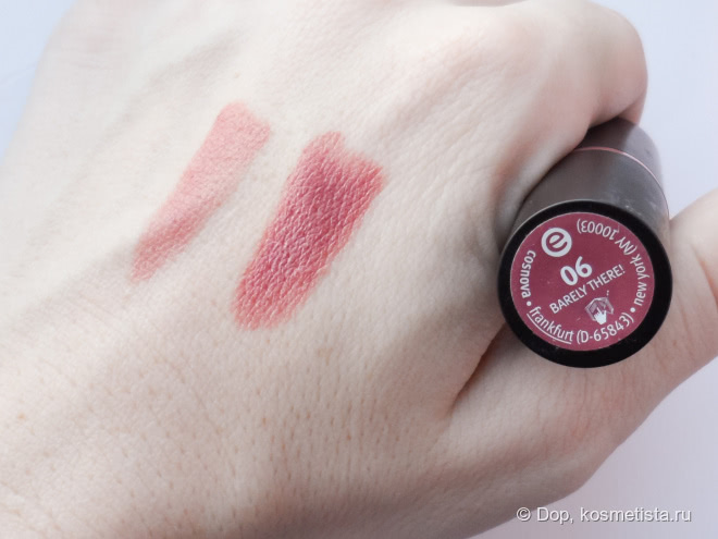 Верная спутница и послушная умничка - помада Essence Longlasting Lipstick в оттенке 06 Barely There