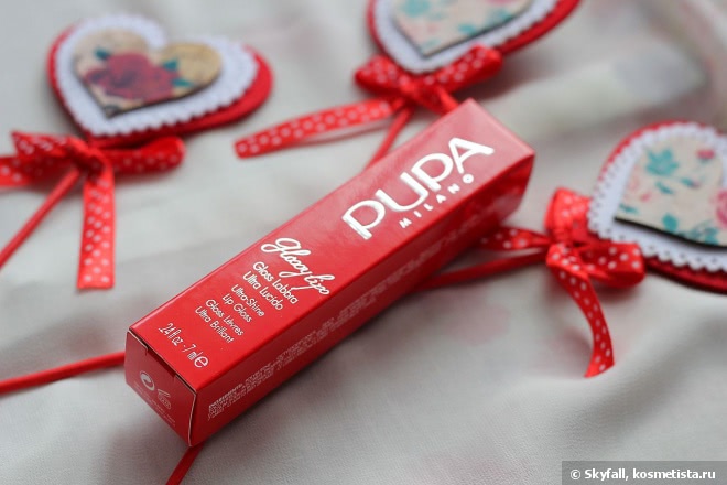 Супер глянцевый, ягодный блеск Pupa Glossy Lips Ultra-Shine Lip Gloss №404 Love Me Forever