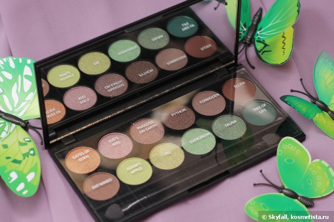 Райская палетка Sleek MakeUP I-Divine Garden of Eden