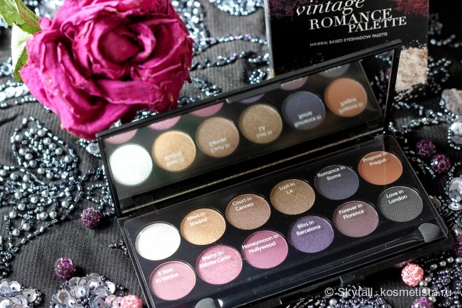 Палетка теней Sleek I-Divine Vintage Romance Palette