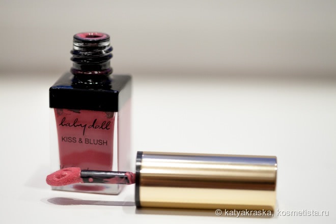 Блеск для губ и румяна YSL Baby Doll Kiss&Blush в оттенке 3