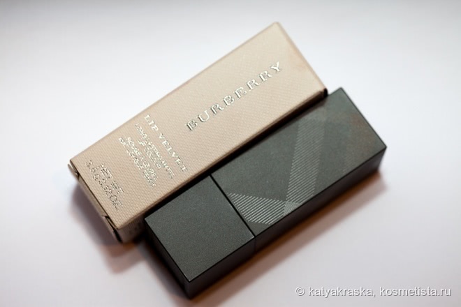 Матовая помада Burberry Lip Velvet Nude Rose №405