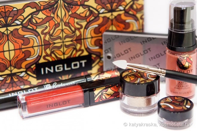 Моя осенняя коллекция Russian Fall Inglot