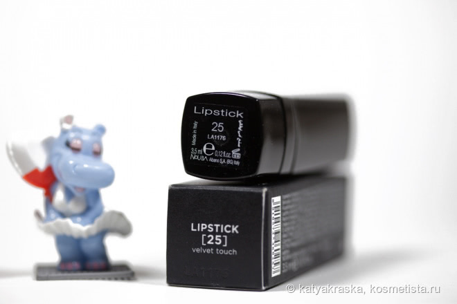 Nouba Lipstick velvet touch в оттенке 25