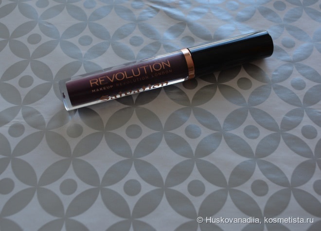 Страх и ненависть в моей косметичке - MakeUp Revolution Salvation lip lacquer в оттенке Vamp