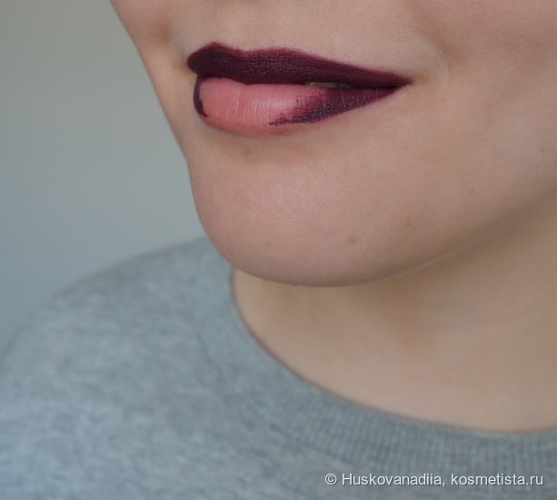 Страх и ненависть в моей косметичке - MakeUp Revolution Salvation lip lacquer в оттенке Vamp