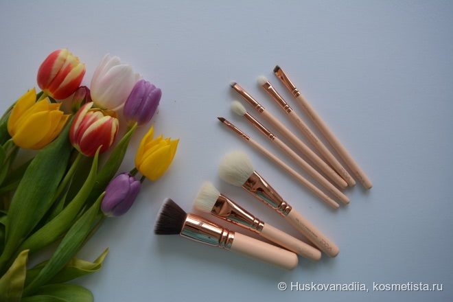 Мои кисти - Zoeva Rose Golden Luxury Set vol.2