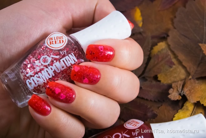 Зябнут берёзы, стынут осины. Только горят на морозе рябины! Naillook by Cosmopolitan