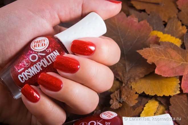 Зябнут берёзы, стынут осины. Только горят на морозе рябины! Naillook by Cosmopolitan