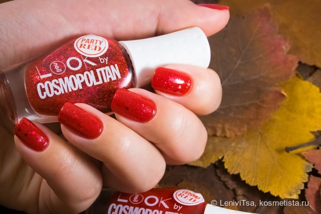 Зябнут берёзы, стынут осины. Только горят на морозе рябины! Naillook by Cosmopolitan
