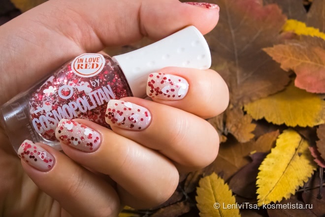 Зябнут берёзы, стынут осины. Только горят на морозе рябины! Naillook by Cosmopolitan