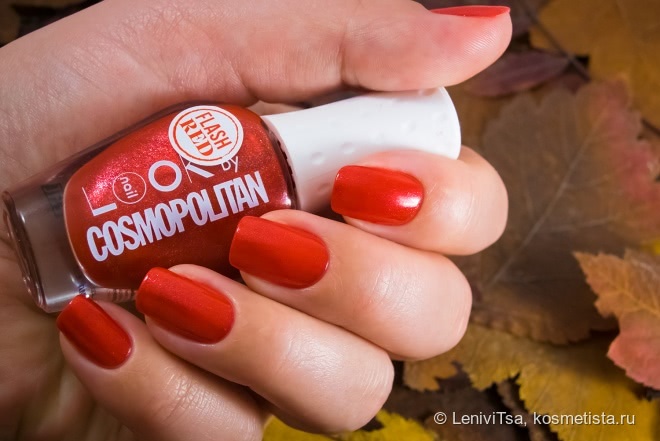Зябнут берёзы, стынут осины. Только горят на морозе рябины! Naillook by Cosmopolitan