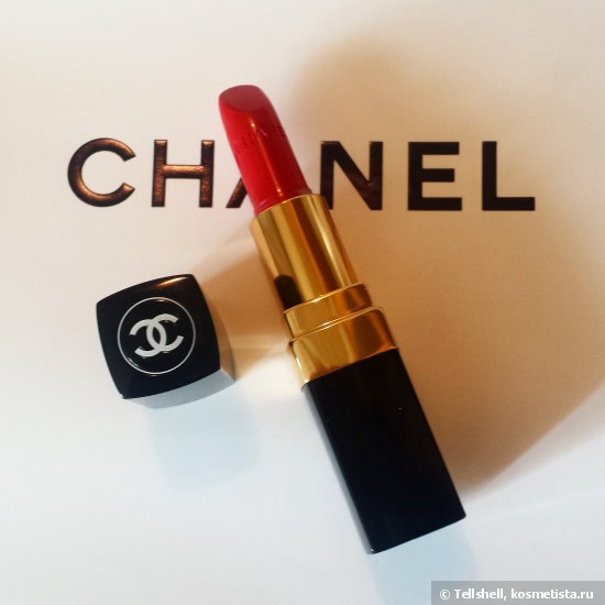 Моя первая прекрасная красная - помада Chanel Rouge Coco Ultra Hydrating Lip Colour в оттенке 442 Dimitri