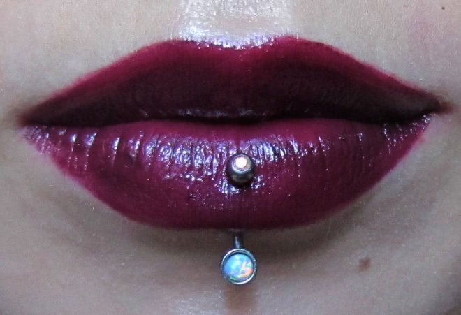 Черная слива Inglot Freedom System Lipstick # 88