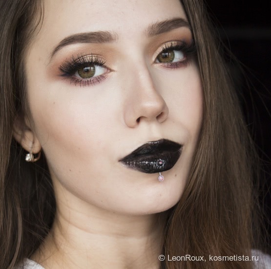 Bronx Colors Dark Nights moothie Lip Gloss. Настоящий черный блеск для губ