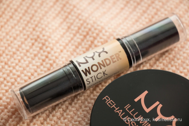 Nyx Wonder Stick Highlight and Contour Light и NYX Illuminator Ritualistic