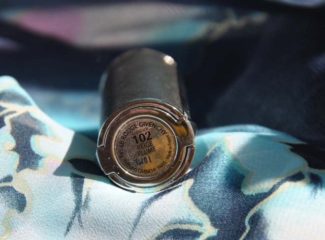 Givenchy Le Rouge Intense Color Sensuously Mat Lip Color #102 Beige Plume