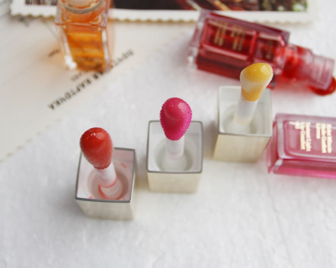 Clarins Eclat Minute Huile Confort 01 Honey 02 Raspberry 03 Red Berry