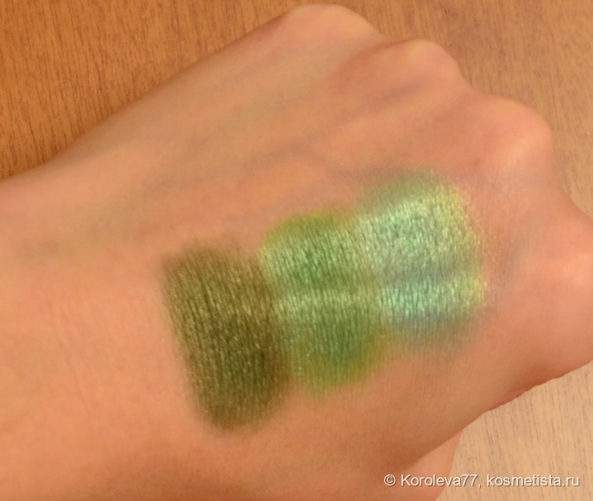 Шёлковая весна с Shiseido Luminizing Satin Eye Color Trio GR 305 Jungle
