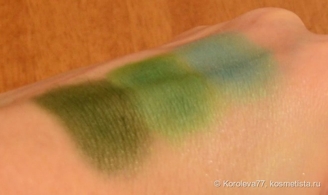 Шёлковая весна с Shiseido Luminizing Satin Eye Color Trio GR 305 Jungle