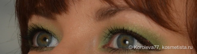 Шёлковая весна с Shiseido Luminizing Satin Eye Color Trio GR 305 Jungle