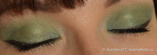 Шёлковая весна с Shiseido Luminizing Satin Eye Color Trio GR 305 Jungle