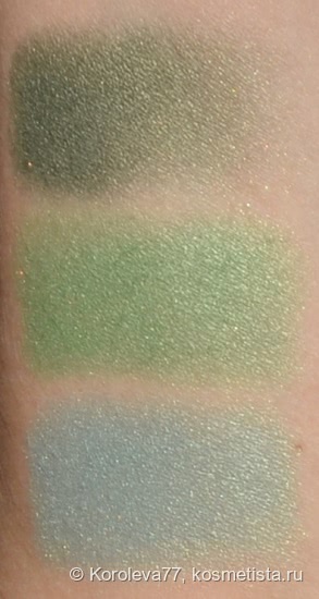 Шёлковая весна с Shiseido Luminizing Satin Eye Color Trio GR 305 Jungle