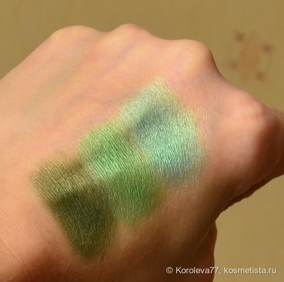 Шёлковая весна с Shiseido Luminizing Satin Eye Color Trio GR 305 Jungle