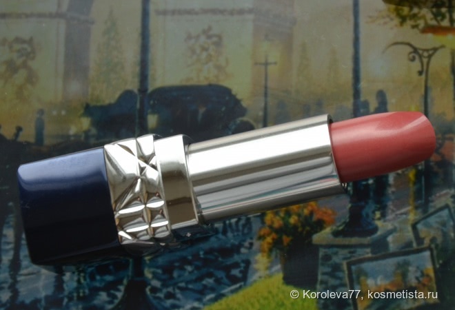 Многоликая и загадочная. Помада из обновленной линейки Dior Rouge Dior Couture Color Lipstick Comfort & Wear # 458 Paris