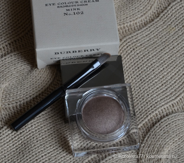 Кремовые тени Burberry Eye Colour Cream Buildable Eye Shadow 102 Mink