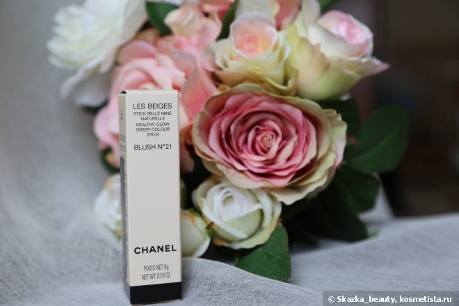 Нежность с Chanel Les Beiges Healthy Glow Sheer Colour Stick Blush в оттенке 21