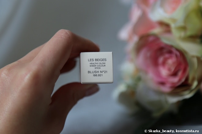 Нежность с Chanel Les Beiges Healthy Glow Sheer Colour Stick Blush в оттенке 21