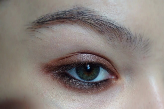 Soft Grunge Eye Makeup