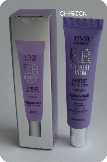 Тональный крем-уход Eva Mosaic BB Blemish Balm Perfect Care&Cover Spf30 - отличный друг на лето (у меня оттенок