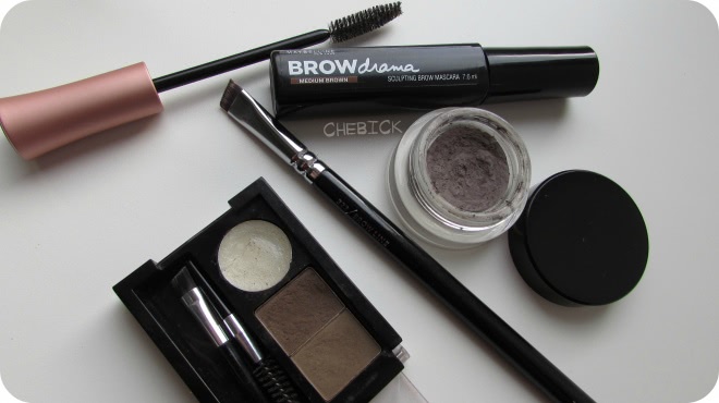 Моделирующая тушь для бровей Maybelline Brow Drama Sculpting Brow Mascara Medium brown - моя любовь