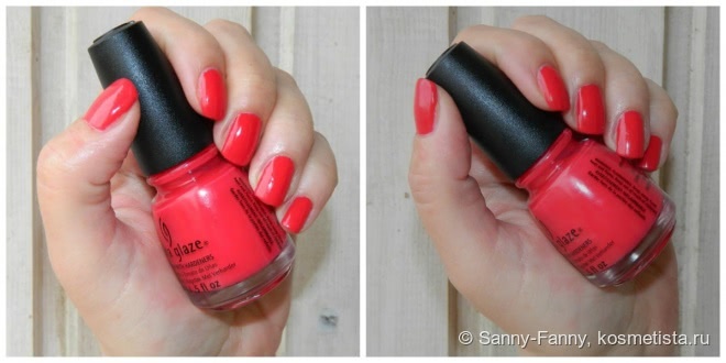 По морям, по волнам. China Glaze Seas The Day