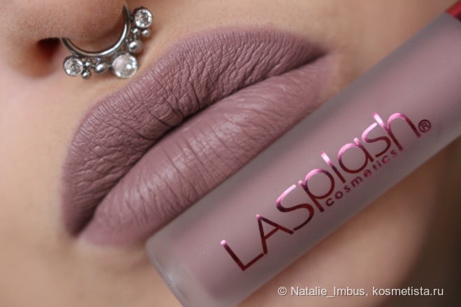 Мой кашемир. Lasplash Cosmetics VelvetMatte Liquid Lipstick Romance