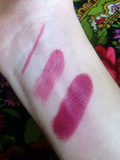 Истинного баклажана (?) пост или Clarins Rouge Eclat в оттенке 06 True aubergine