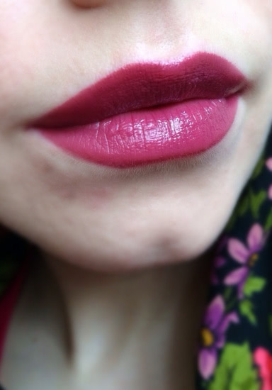 Истинного баклажана (?) пост или Clarins Rouge Eclat в оттенке 06 True aubergine