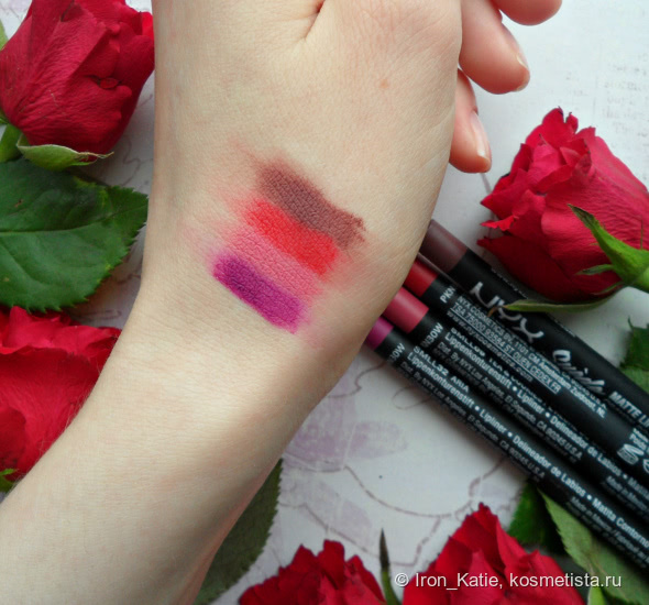 Замшевые карандаши для губ Nyx Suede Matte Lip Liner