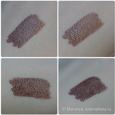 Бронза на глазах c Flormar Color Liner 01 V for Victory