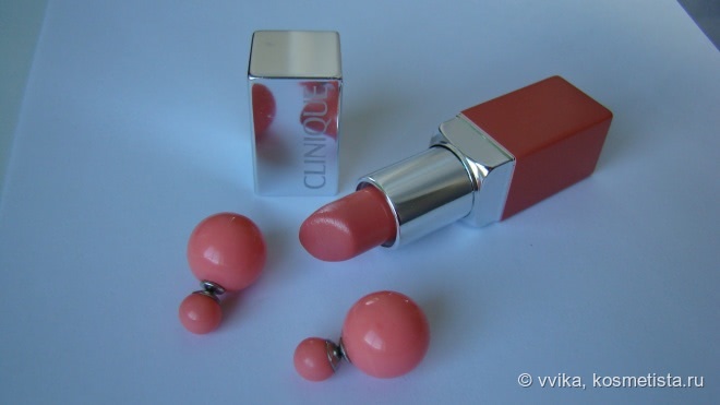 Моя идеальная помада для губ Clinique Pop Lip Colour And Primer в оттенке 05 Melon Pop