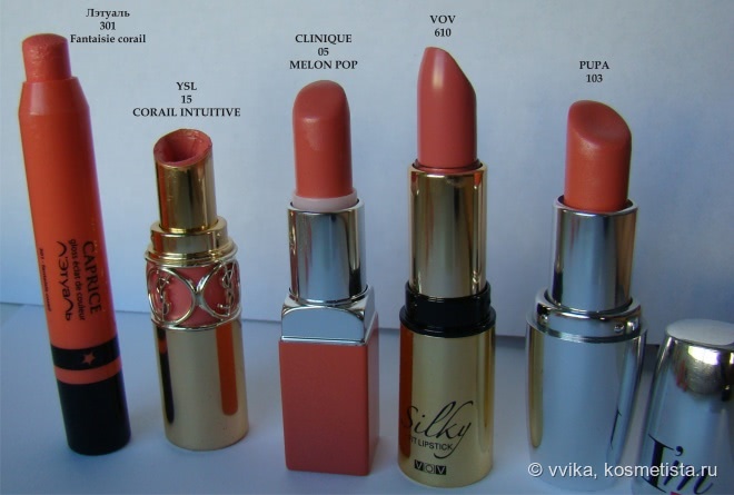 Моя идеальная помада для губ Clinique Pop Lip Colour And Primer в оттенке 05 Melon Pop