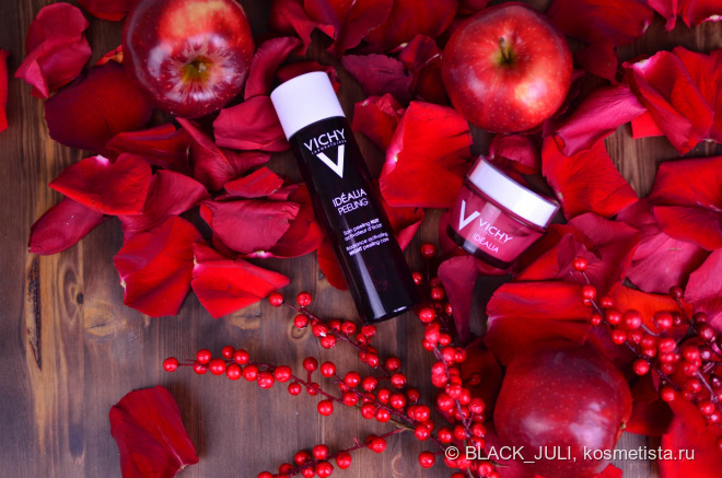 Ночной пилинг и дневной крем Vichy Idealia – результат уже через 2 недели