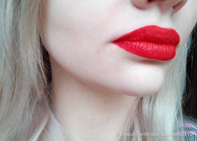 Sleek MakeUp Matte Me Ultra Smooth Matte Lip Cream в оттенке #433 Rioja Red