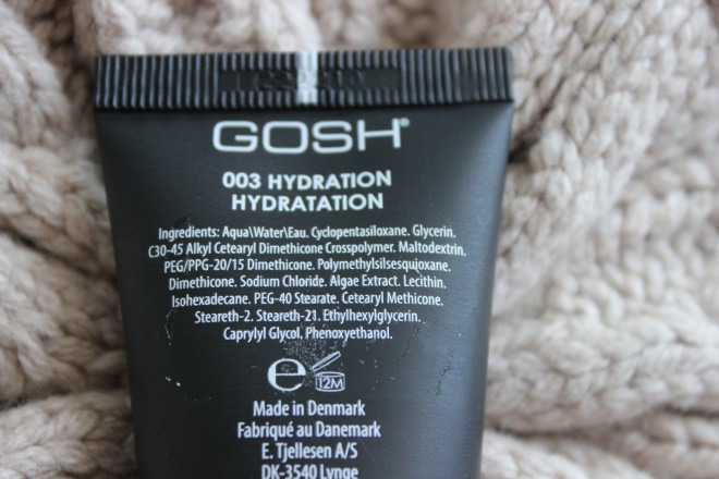 Основа под макияж Gosh Primer Plus Hydration - спасение при сухой коже