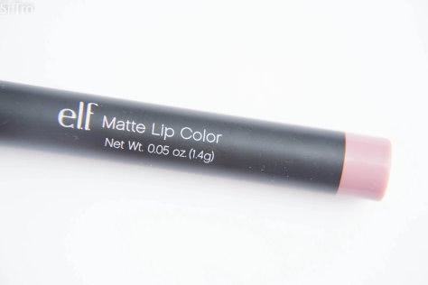 Розовый чай на 5 o'clock c e.l.f. Studio Matte Lip Color Tea Rose