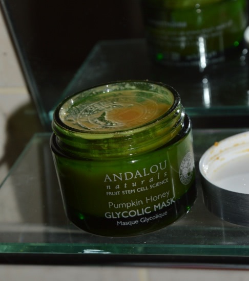 Гликолиевая маска с тыквой и медом от Andalou Naturals